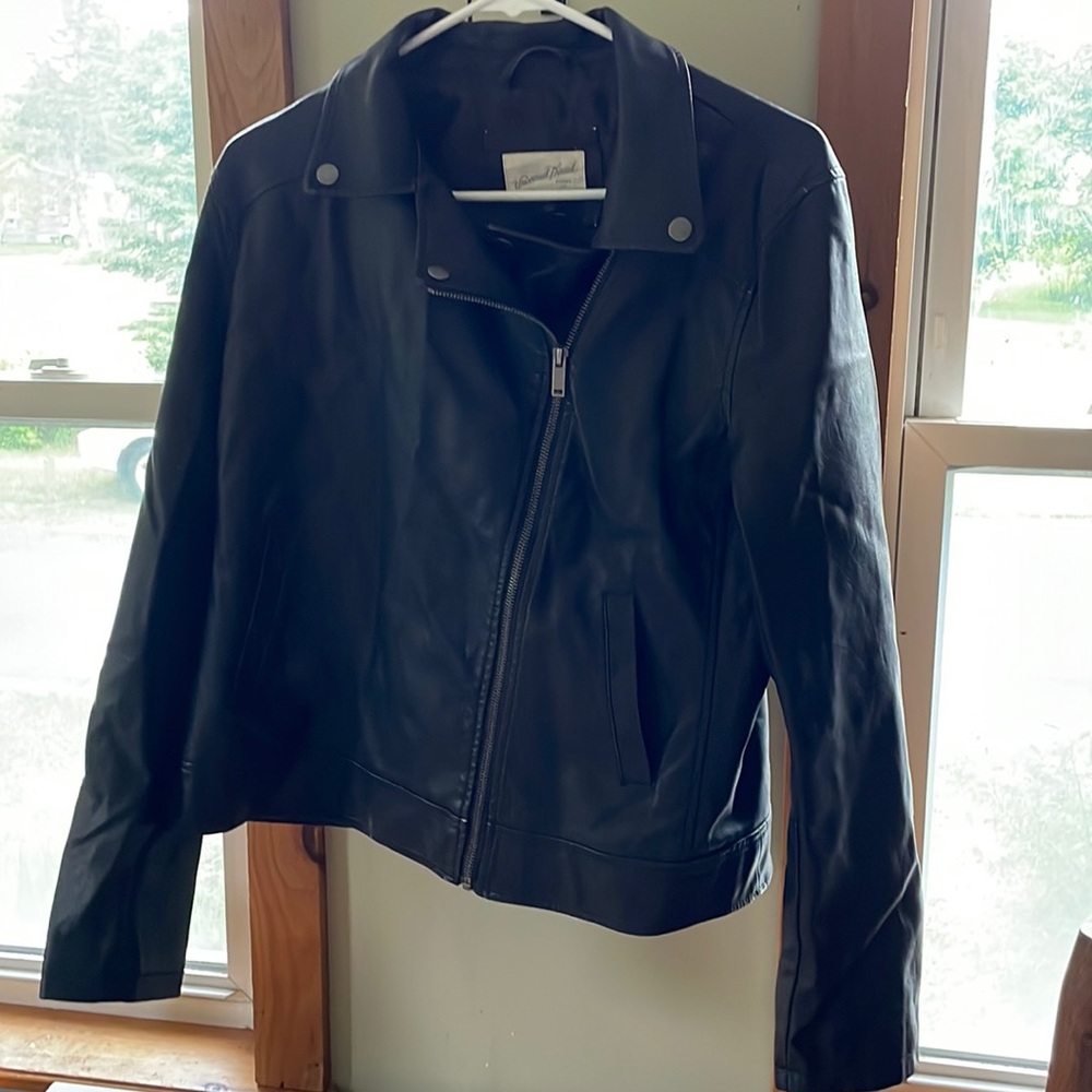 Leather jacket